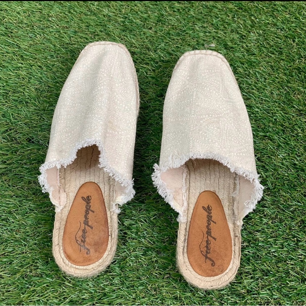 Free people espadrille mules